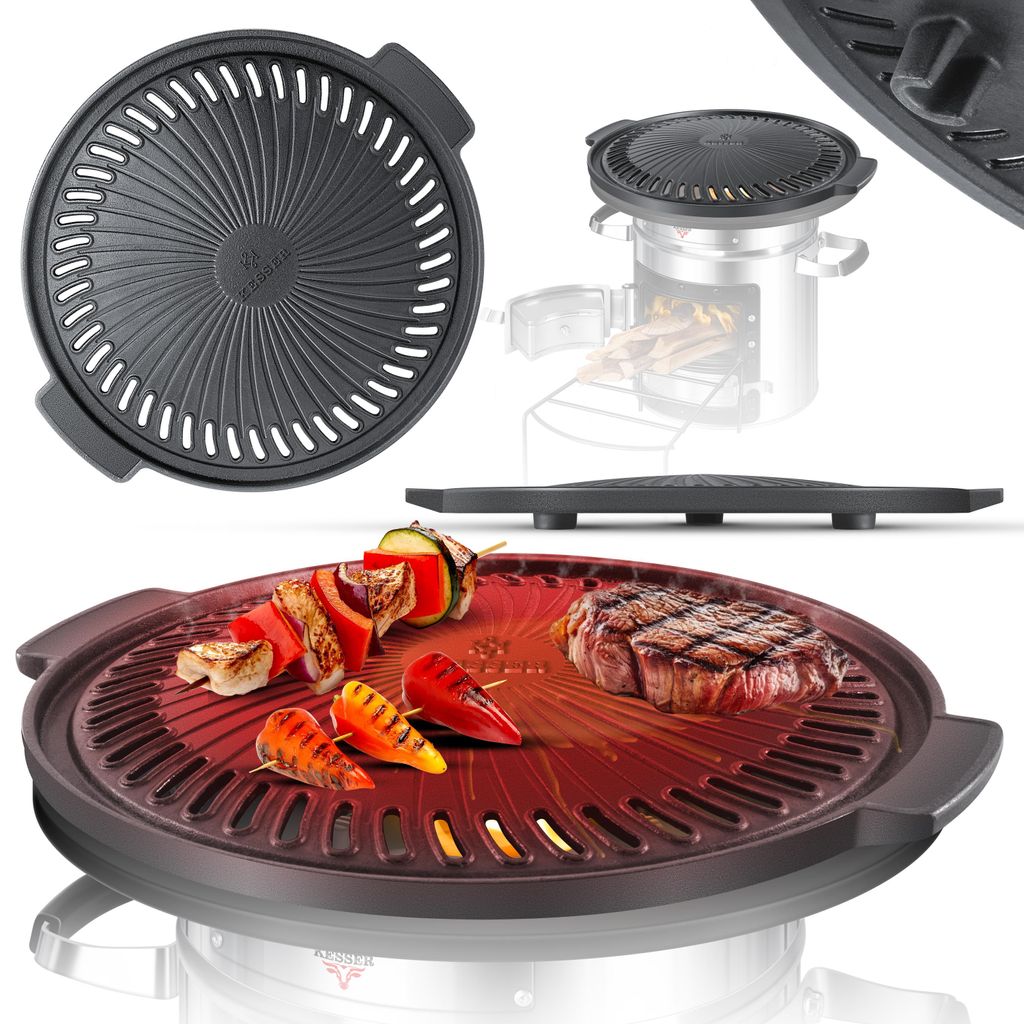 Piastra per barbecue KESSER® per forno a razzo, piastra in Immagine del prodotto 