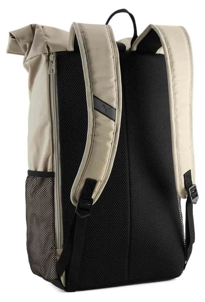 Sac à dos Puma Tech Roll Top Beige avec Fermeture Ajustable et Robuste - 2
