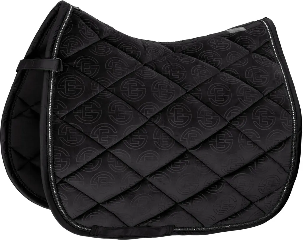 Eskadron Saddle Pad Velvet Crystal Reflexx 2023 - Sottosella Deepgrey DL
