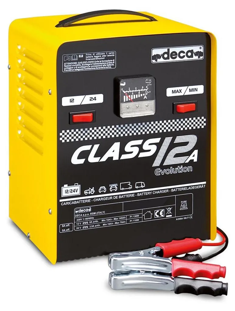 Chargeur Deca 130W idéal pour Démarrage et Entretien Batterie Plomb 12V