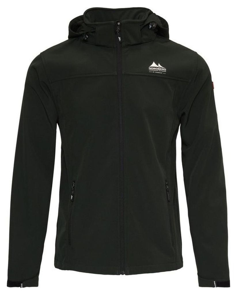 Nordberg ELDGRIM - Softshell Outdoor Sommerjacke Herren - Grün - Größe 4XL