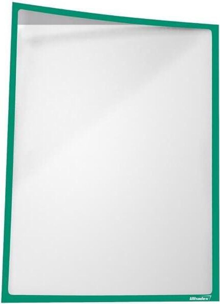 Infotasche magnetisch für DIN A5 225x163mm VE=5 Stück grün