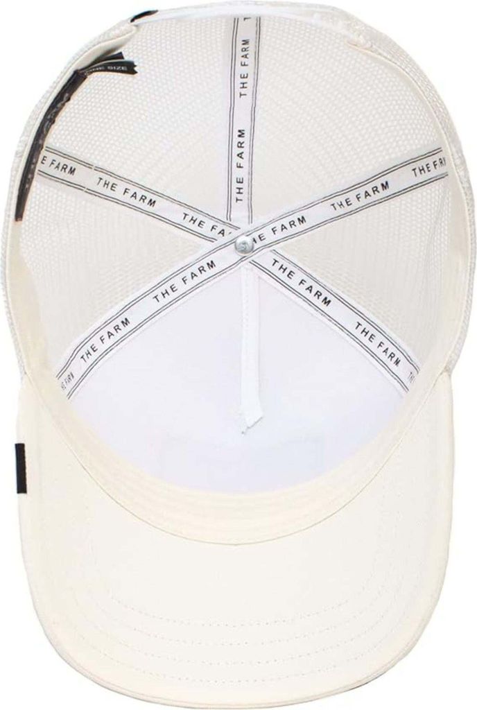 Goorin Bros. Die White Tiger Trucker Cap, Weiß One Size Produktbild 5