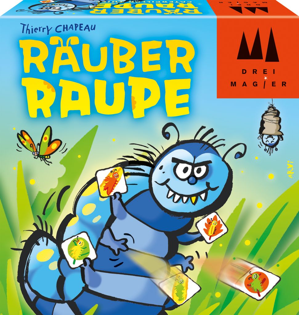 Schmidt 40886 - Drei Magier Kartenspiel - Räuber Raupe Produktbild 