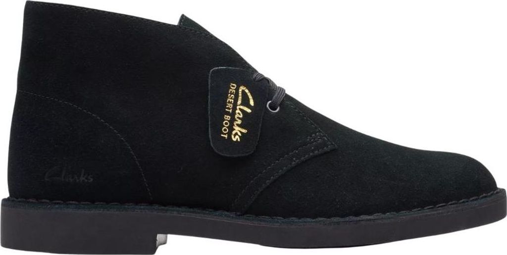 Clarks Desert Boot Evo Black Suede - Herrenschuhe - Produktbild 