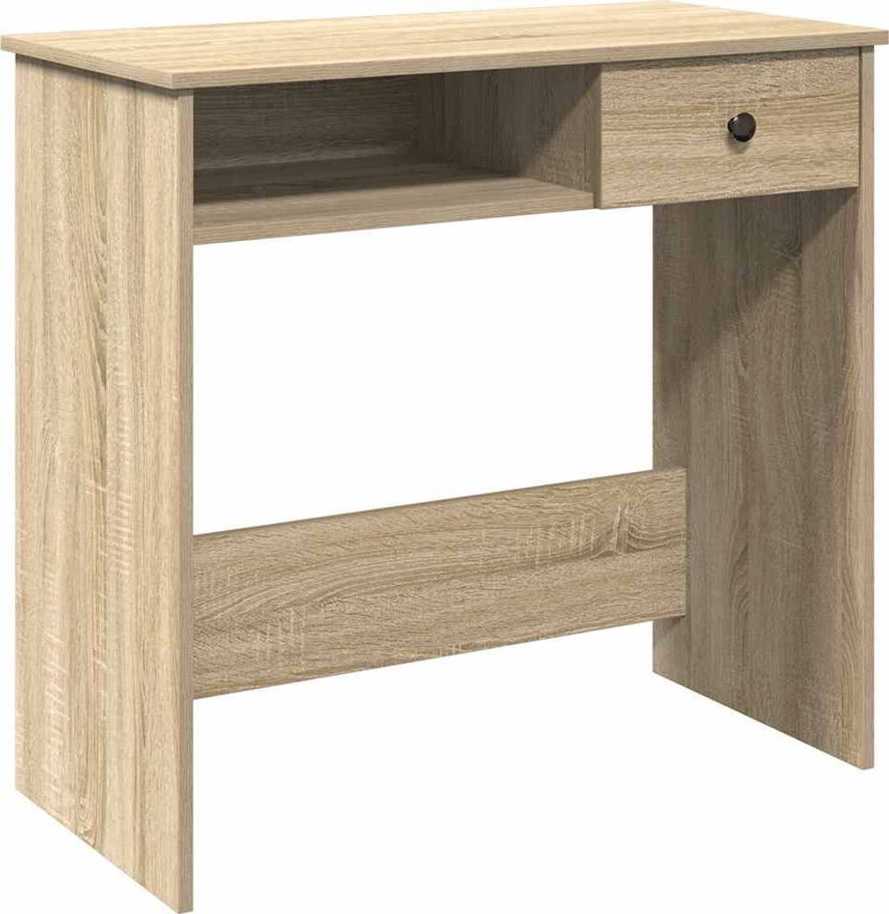 Schreibtisch Sonoma-Eiche 80x40x75 cm Holzwerkstoff