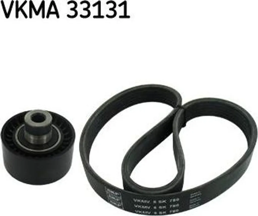 Stop bruits moteur avec le kit courroie SKF VKMA 33131 OE 1611422880