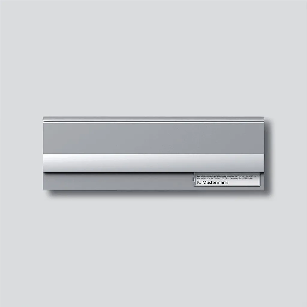 Module de volet de lettre Siedle BE 611-3/1-0 SM - 200017503-01 Argent