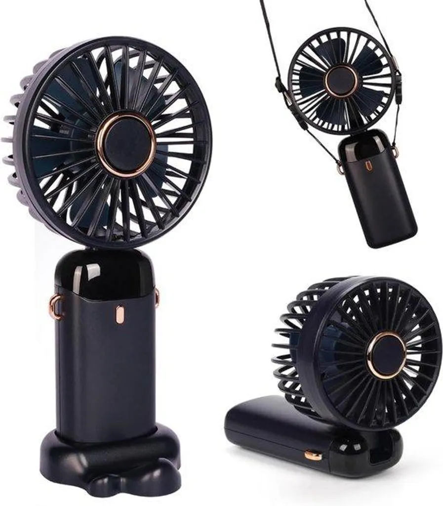 Ventilateur de Bureau Portable à Batterie - Ventilateur Silencieux 5W