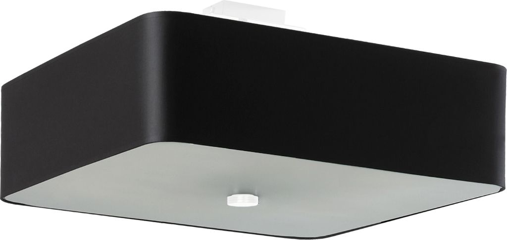 Deckenleuchte LOKKO 45 weiß 5xE27 15W Stoff/Glas/Stahl 25x45x45cm Sollux Lighting