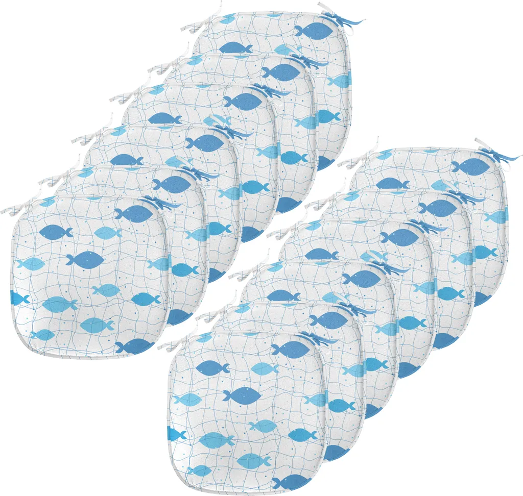 Coussin de Siège Imperméable et Anti-taches pour Salle à Manger 40x40cm