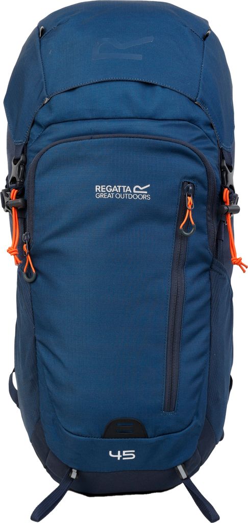 Regatta - Rucksack "Highton V2", 45l RG10045 (Einheitsgröße) (Marineblau/Dunkles Jeansblau)