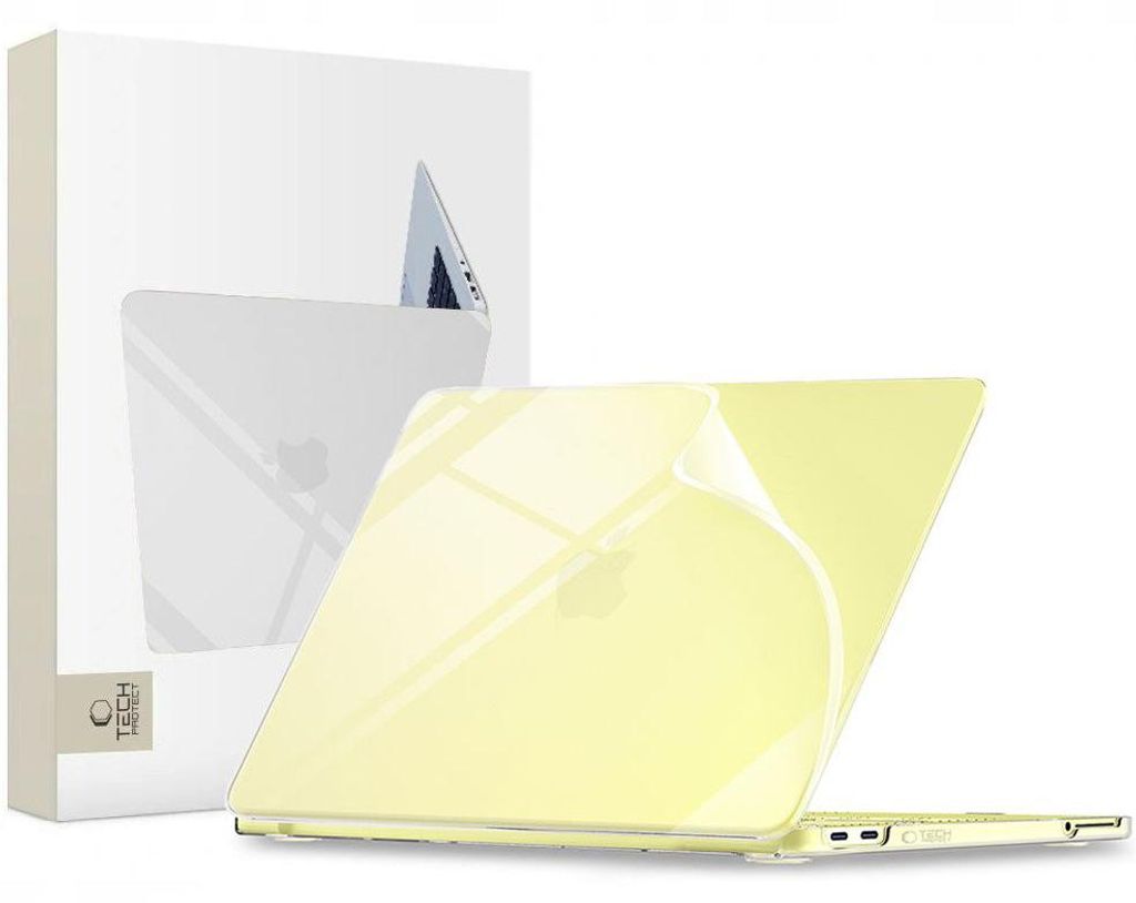 Schutzhülle für MacBook Neo 13 A18 Pro 2026, Tech-Protect Softshell, Transparent