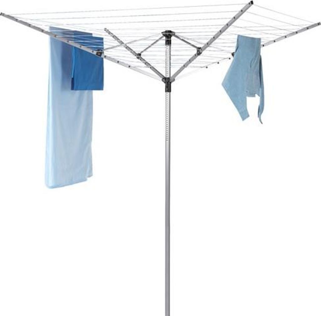 Asciugatrice su supporto 50m Metaltex 40757810080 Immagine del prodotto 