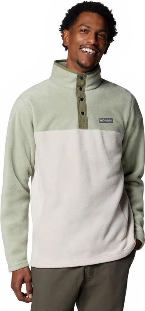 Columbia Steens Mountain Snap Ii Fleece Mit Halbem Reißverschluss Grün S Herren Grün S