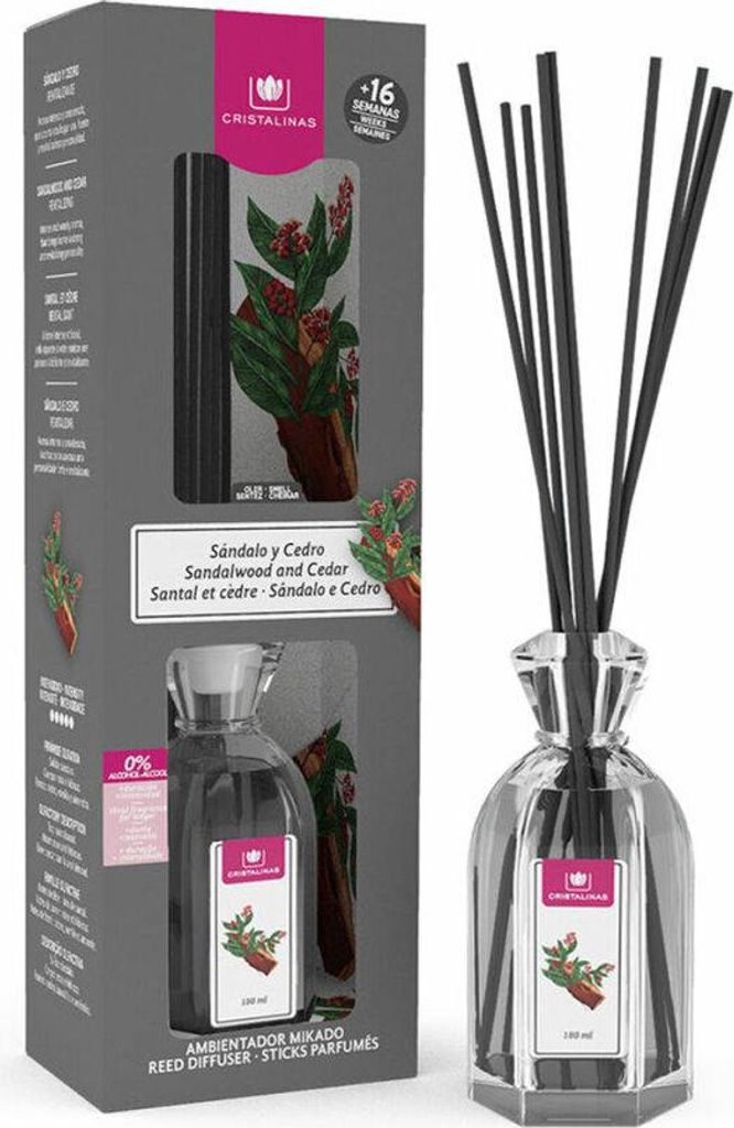 MIKADO Lufterfrischer 0% #sandalwood-cedar 180 ml Produktbild 