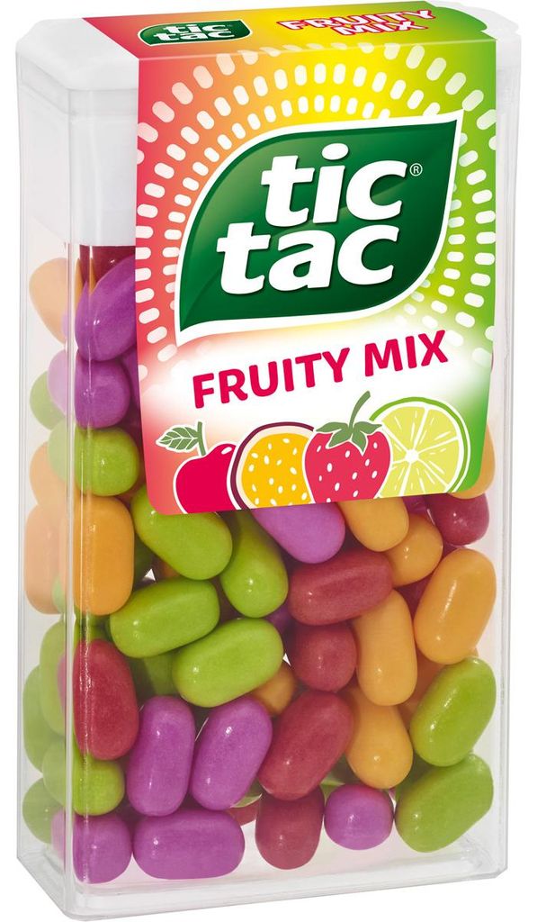 tic tac Fruity Mix distributeur de dragées au goût de Image du produit 