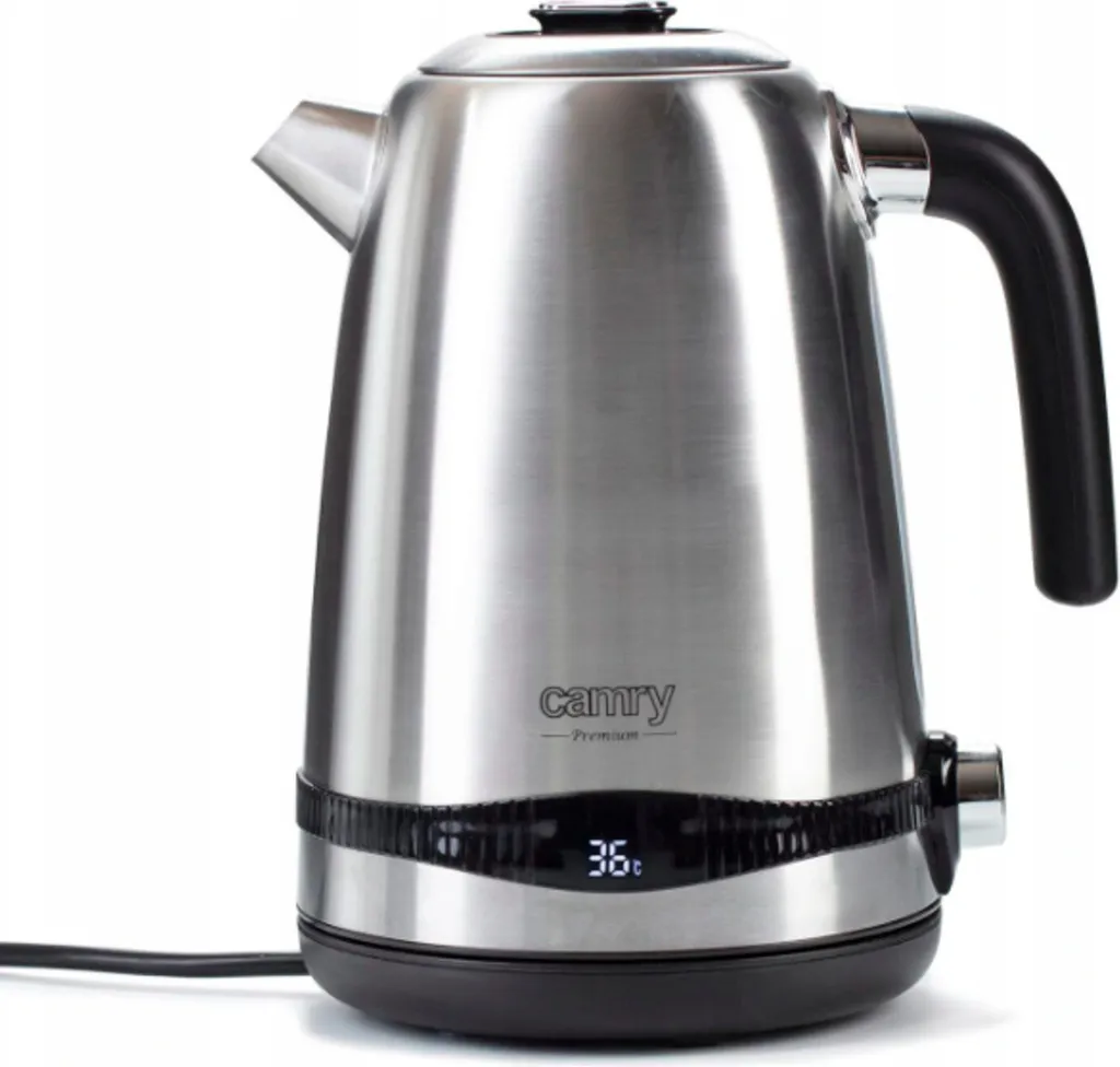 Bouilloire Camry CR 1291 Inox : Fini le Calcaire et l'Attente Interminable