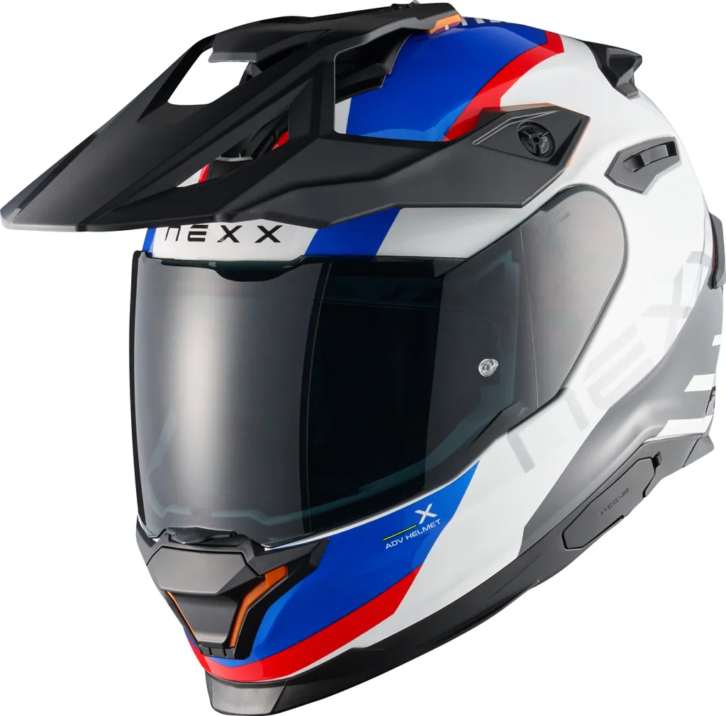 Casque Nexx Y.TRAVL Quest Blanc Bleu Rouge XL : Confort et Sécurité