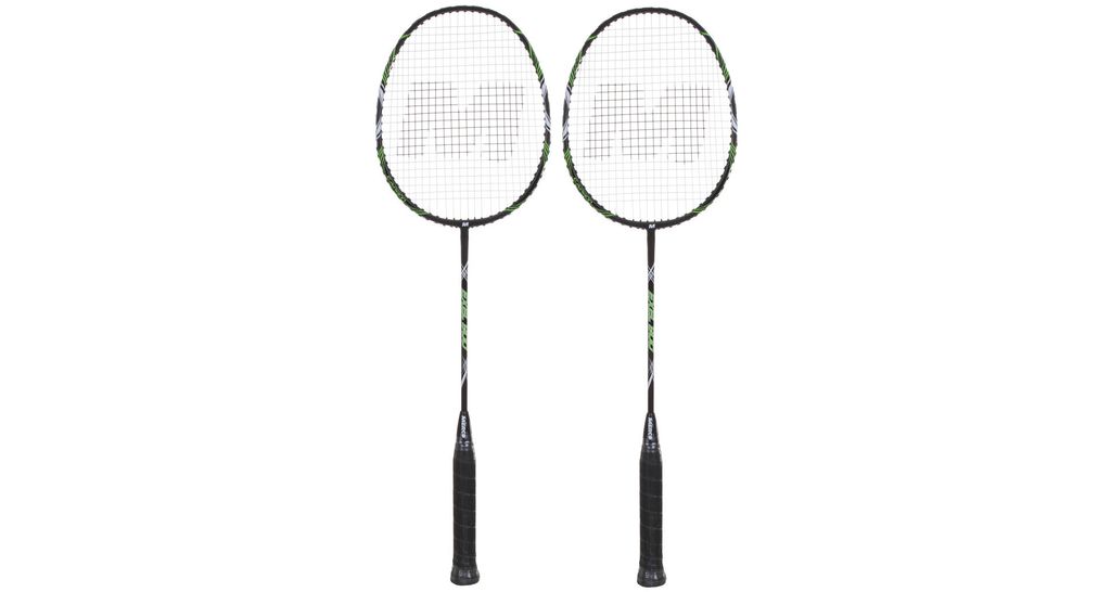 Exel set Badmintonschläger schwarz
