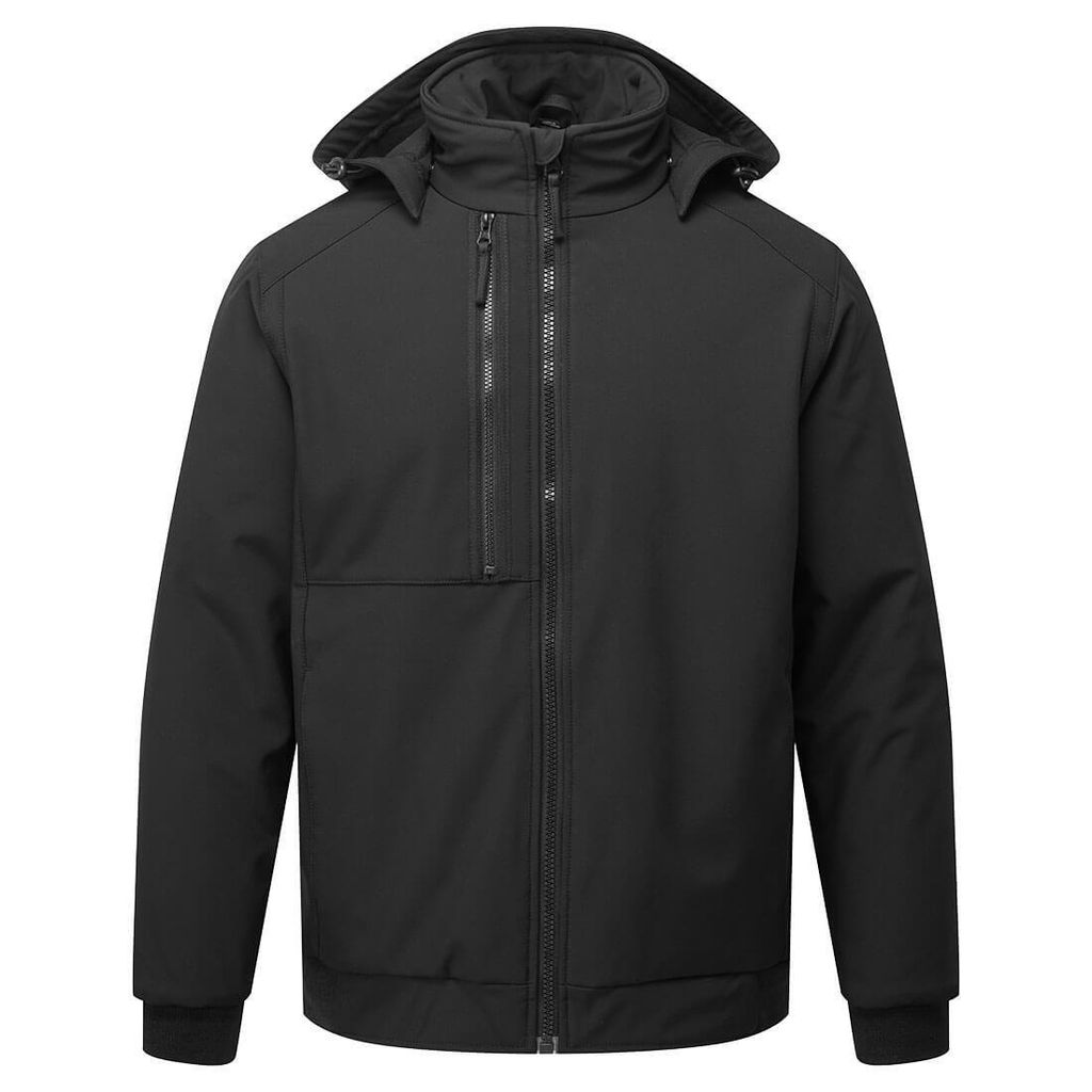 Softshelljacke Gefüttert 2L "CD874" WX2 - Portwest Schwarz M