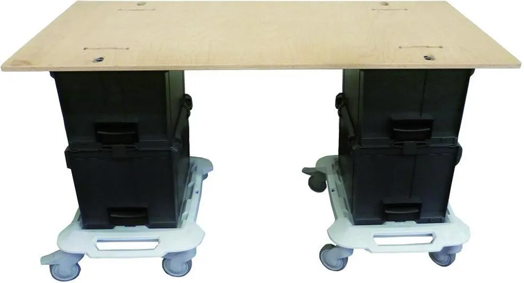 Plan de travail roulant 1400x700 BS Systems LB surface durable