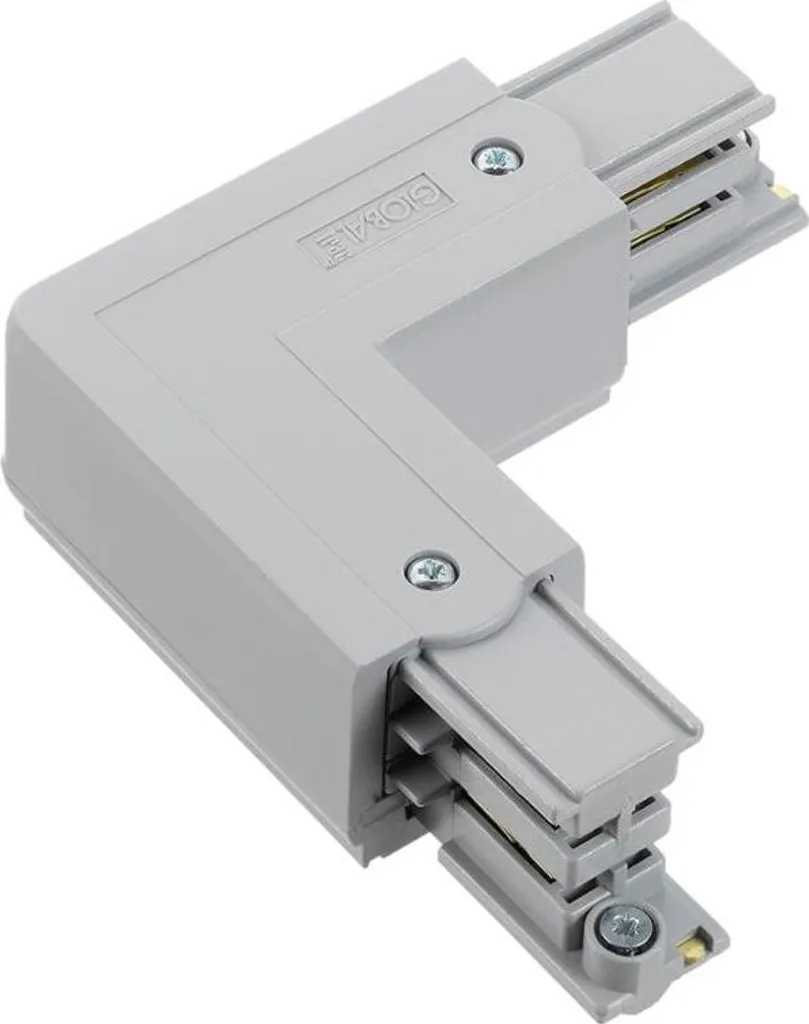 Connecteur en L Nordic Aluminium GLOBAL XTS 35-1 - Rail Triphasé Gris