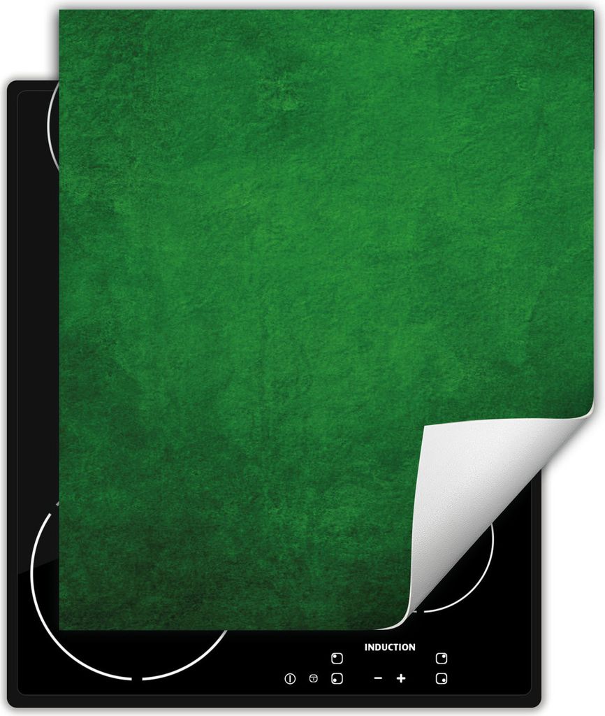 DarHaus Herdabdeckplatte 45x52 cm Anti Rutsch Matte Aufrollbar, grün