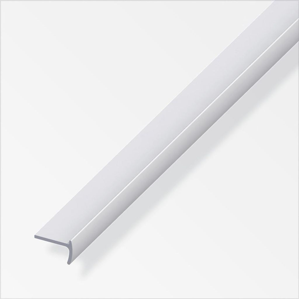 alfer Griff-Profil 1 m, 18 x 12 x 2 mm Aluminium eloxiert silber