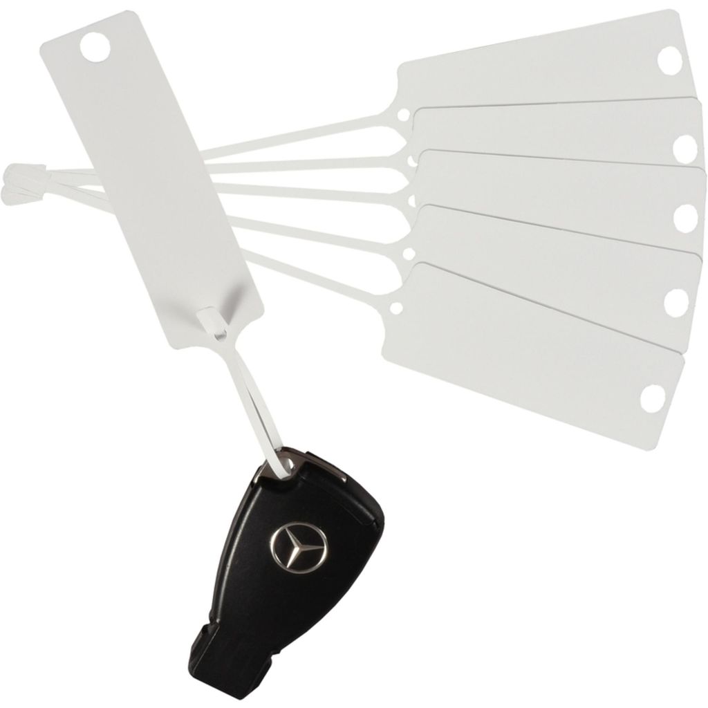 Schlüsselanhänger Fix-Mini 9208-00716 weiß 100 Stück Produktbild 