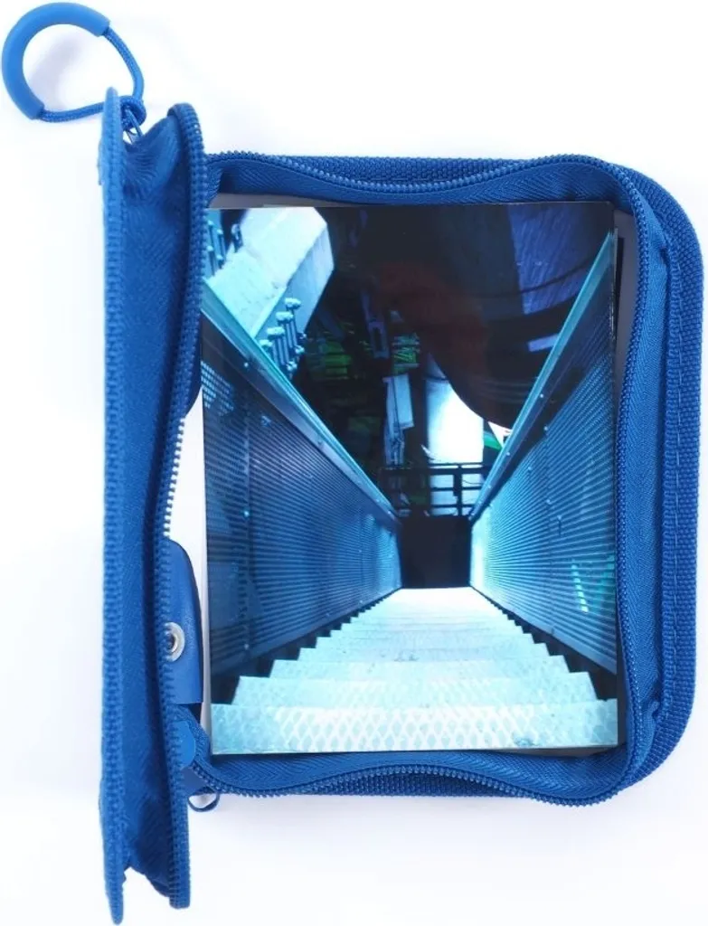 Pochette de rangement zippée format A7 pour petits documents de bureau - 3