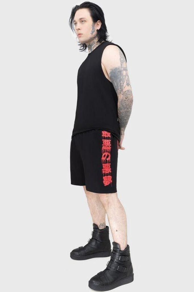 Ice Nine Kills by Killstar Short Herren Psychos Only Jersey Shorts schwarz L