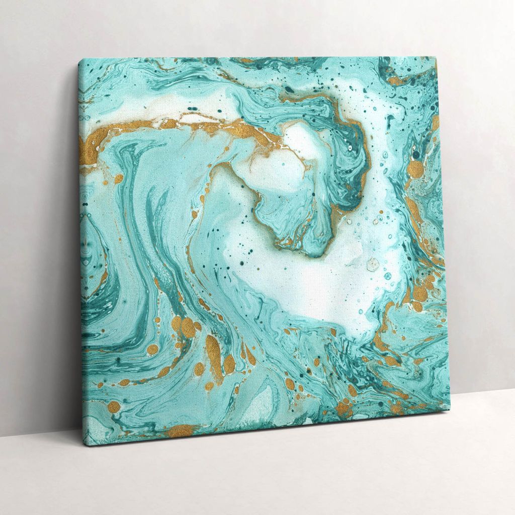Decorative marble texture – Leinwandbild Wandbild – 60x60 cm – Leinwandbilder – Wandbilder – Schlafzimmer – Flur