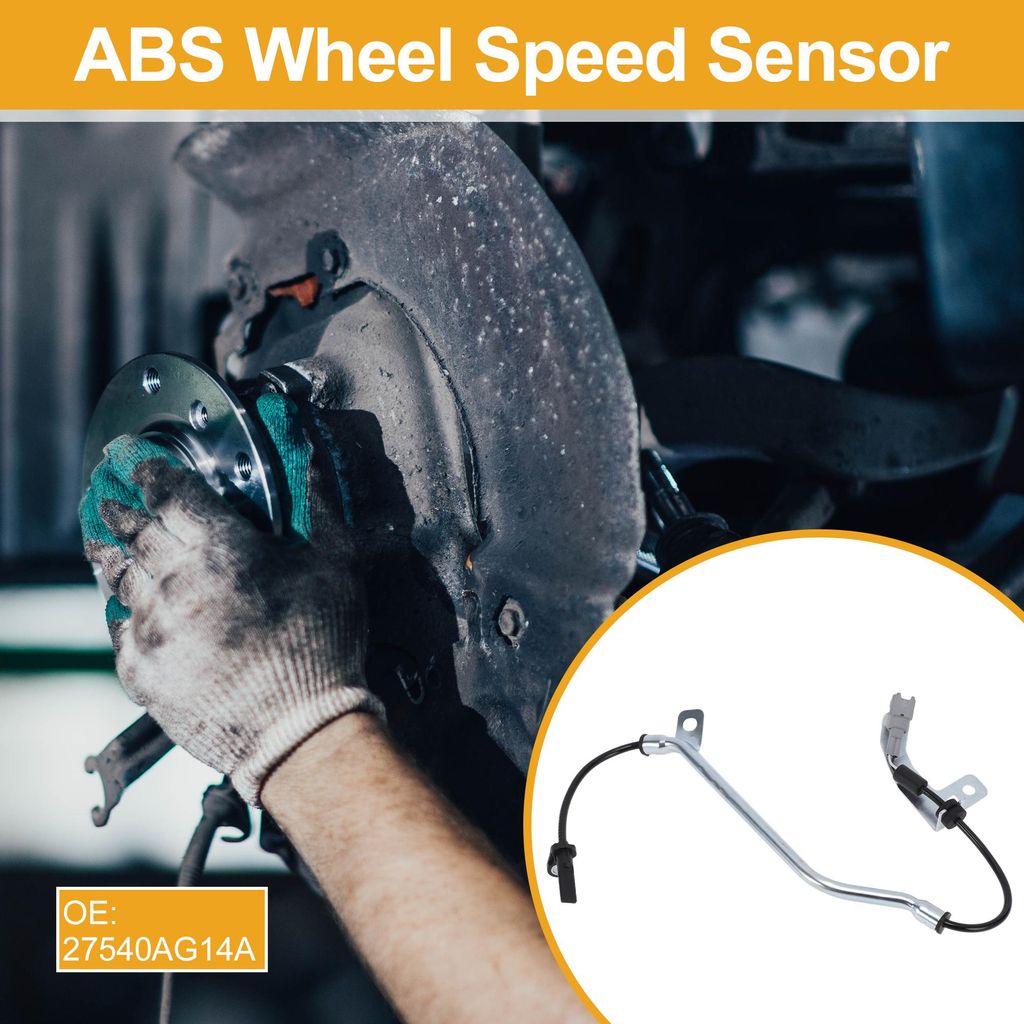 ABS Raddrehzahlsensor Nr. 27540AG14A Hinten Links ABS Sensor Antiblockiersystem Sensor für Subaru Legacy 2007-2009