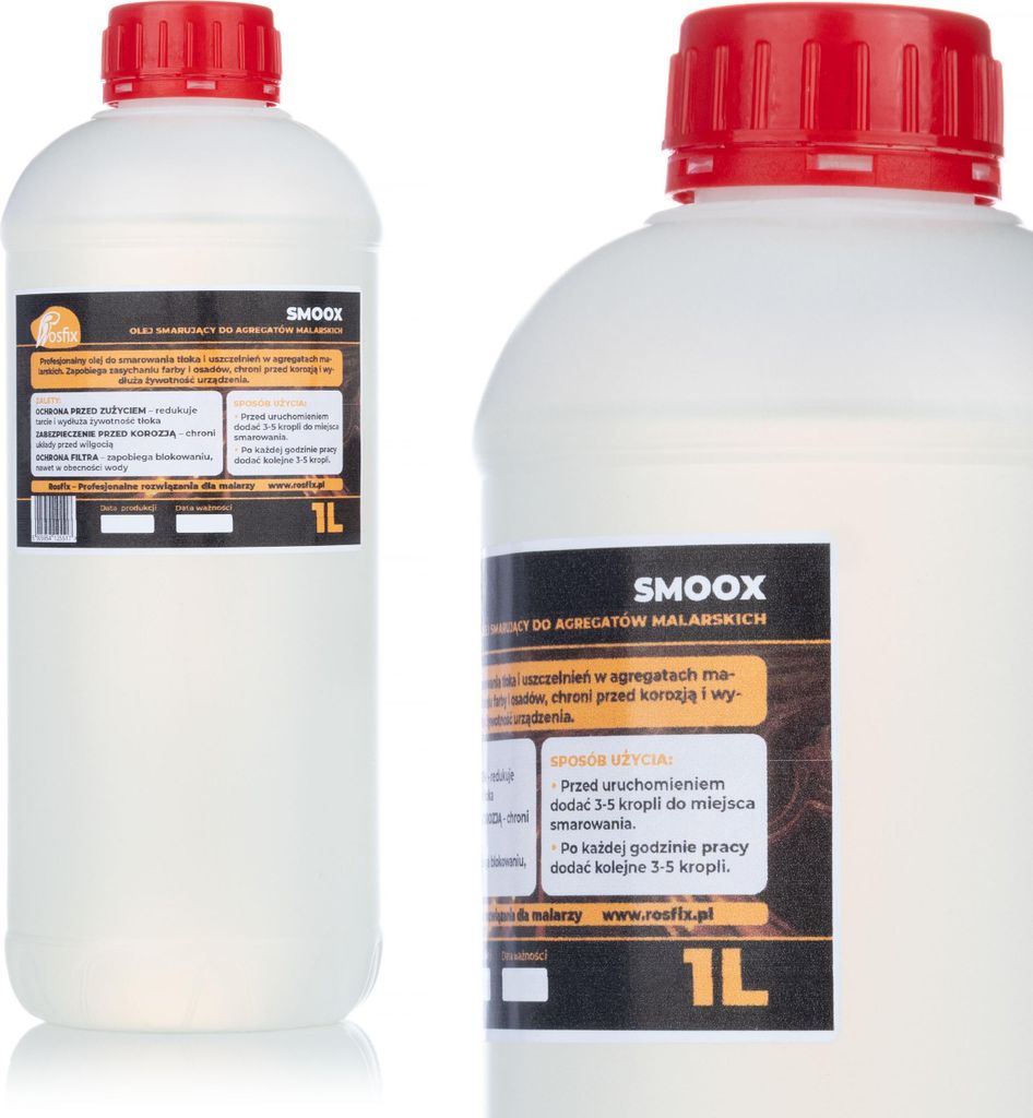 Rosfix Smoox - Mazací Olej pre Striekacie Pištole | 1 Liter Obrázok produktu 