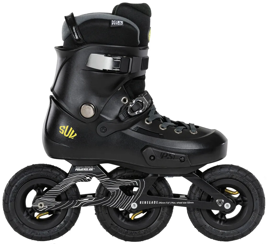 Roller Powerslide Zoom Renegade 125 : Patiner sur l'Herbe et le Gravier
