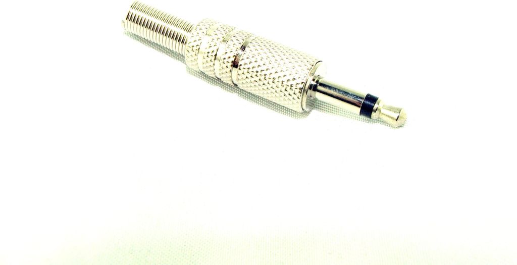 3,5-mm-Mono-Metallstecker