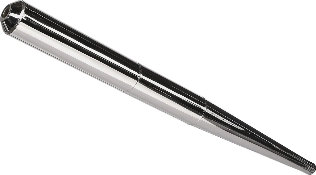 Échappement arrière droit pour MZ TS 250 - Silencieux 115 cm Chromé