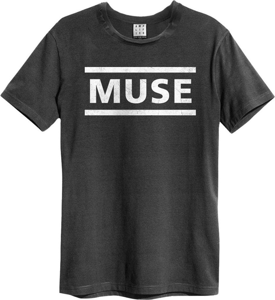 Amplified - "Logo" T-Shirt für Herren/Damen Uni GD827 (3XL) (Holzkohle)