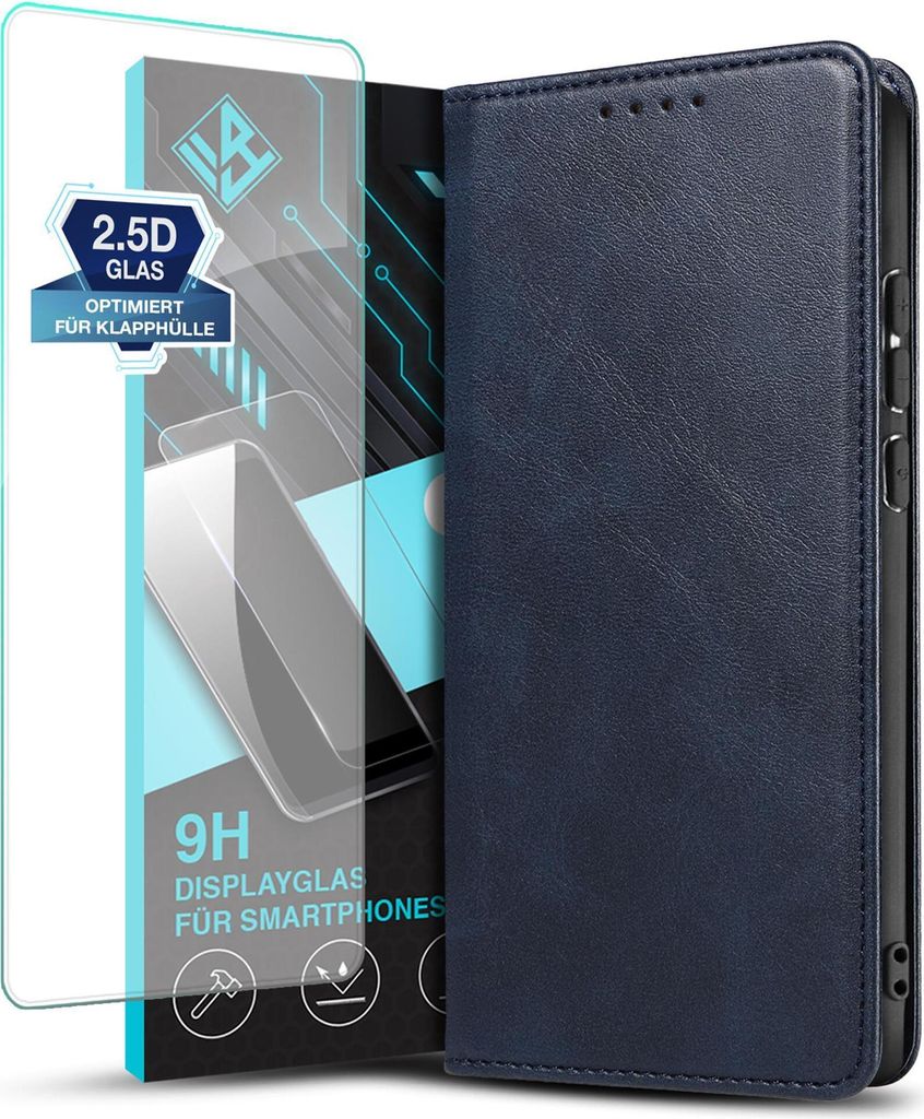 Handyhülle für Samsung Galaxy S25 Edge mit 9H Displayglas Produktbild 