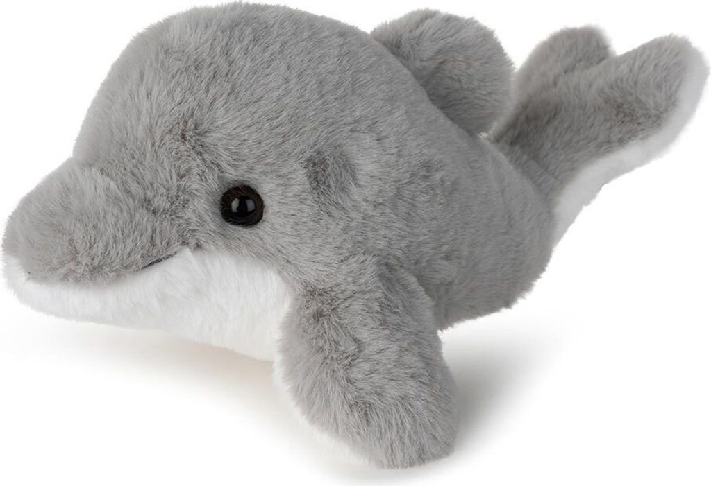 WWF - ECO Plüschtier - Delfin (22cm) lebensecht Kuscheltier Stofftier Plüschfigur