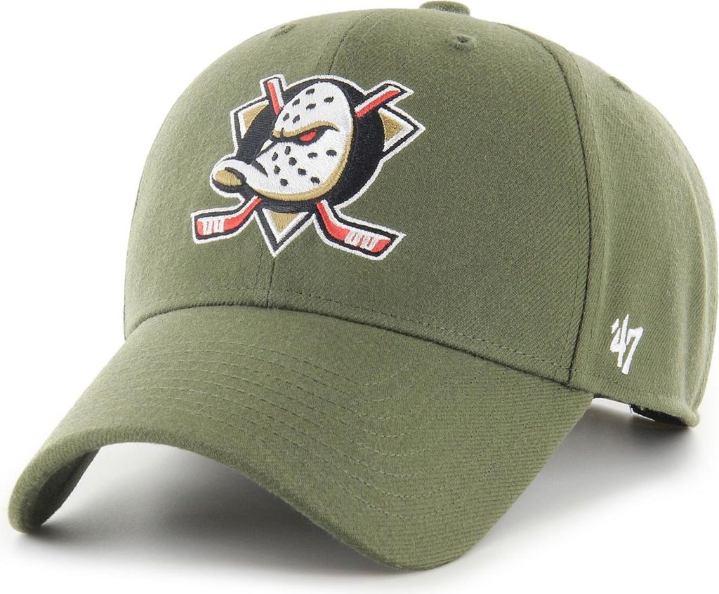 47 Brand Snapback Cap - NHL Anaheim Ducks sandalwood oliv Produktbild 