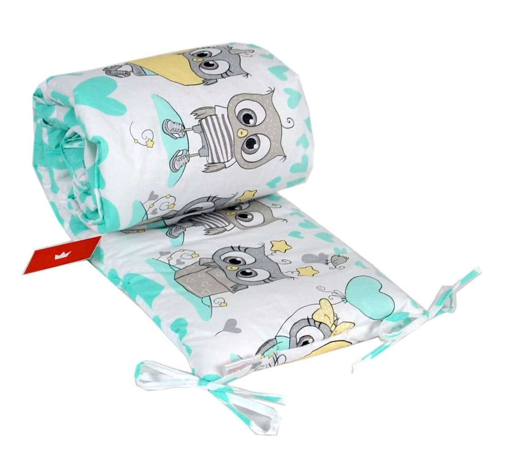 BABYLUX Bettumrandung NESTCHEN mit Kopfschutz 210 x 30 cm Produktbild 