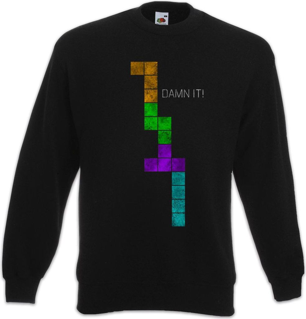 Urban Backwoods Damn It, Sweatshirt, Farbe: Schwarz, Größe: XL