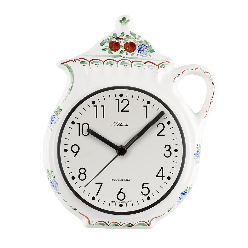 Horloge de cuisine radio-pilotée Atlanta 6024 pour une heure exacte