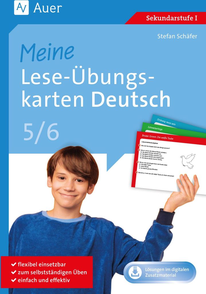 Meine Lese-Übungskarten Deutsch 5-6