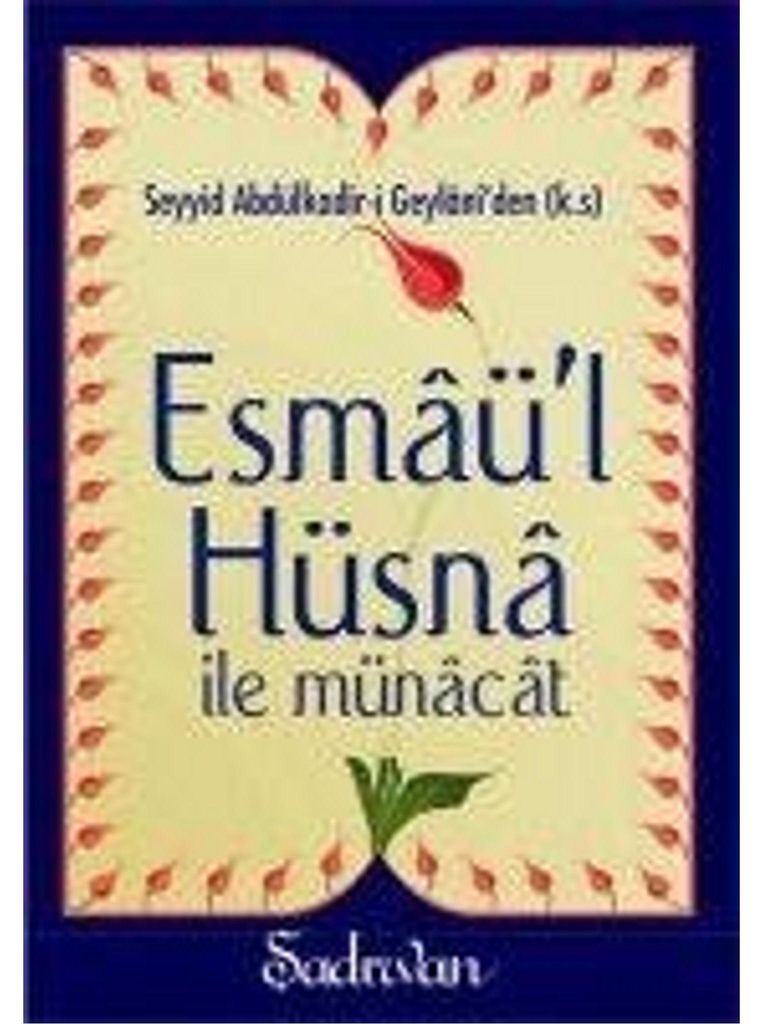 Esmaül Hüsna ile Münacat