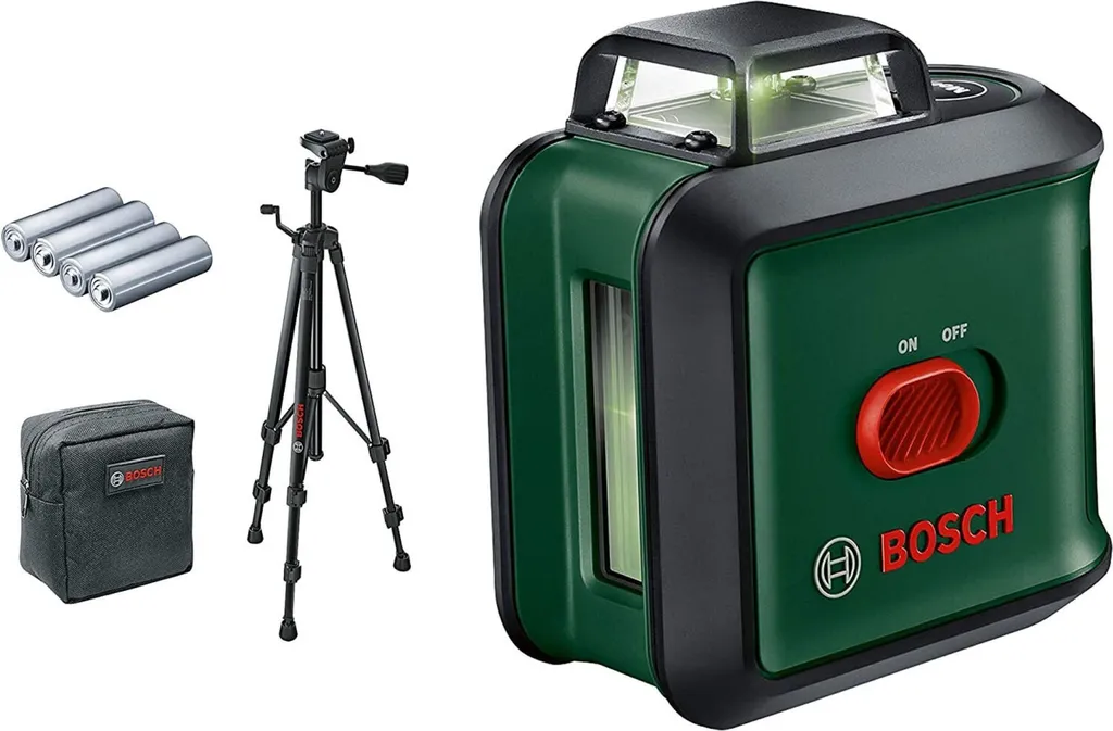Laser lignes 360 pour pose de carrelage Bosch UniversalLevel 360