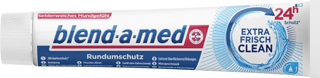 blend-a-med EXTRA FRISCH CLEAN Zahncreme 75 ml Produktbild 