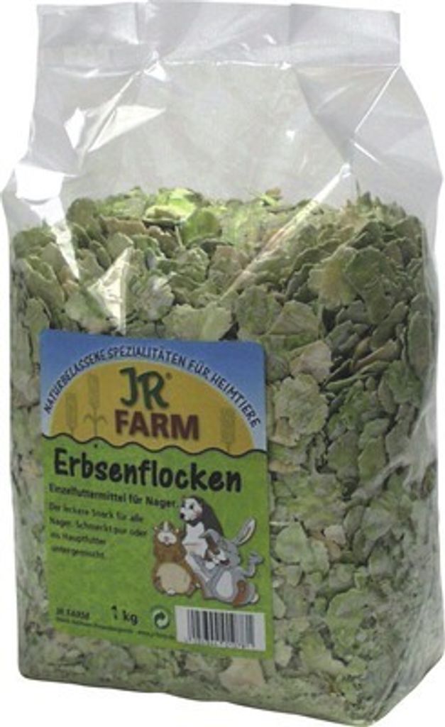 JR Farm Erbsenflocken, Flocken, 1 kg, Zwergkaninchen, Produktbild 
